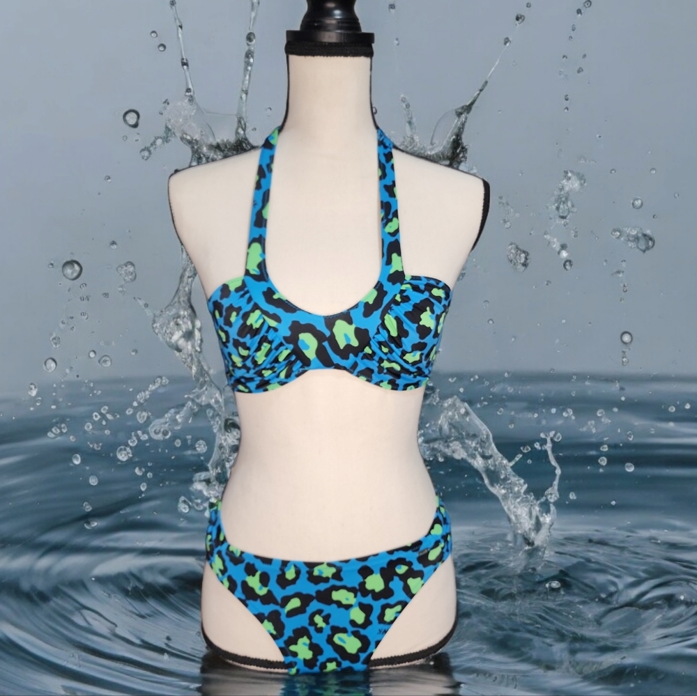 PINK Womens Swimwear Bikini Set Sz Small